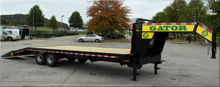 Gooseneck flat bed trailer for sale14k  Columbiana County, Ohio